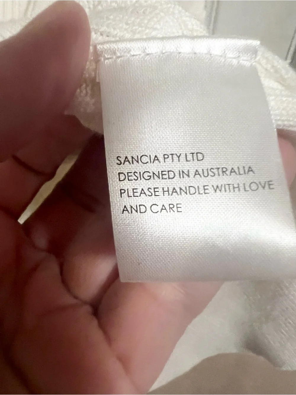 Sancia Teofila Collared knit sweater size S preppy